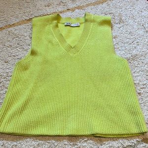 Zara sweater vest